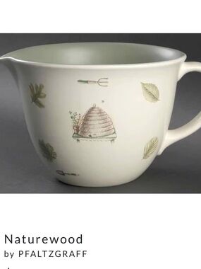 NATUREWOOD BY PFALTZGRAFF OVERSIZED BATTER BOWL